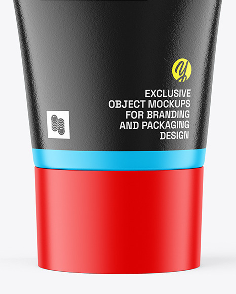 Matte Cosmetic Tube Mockup