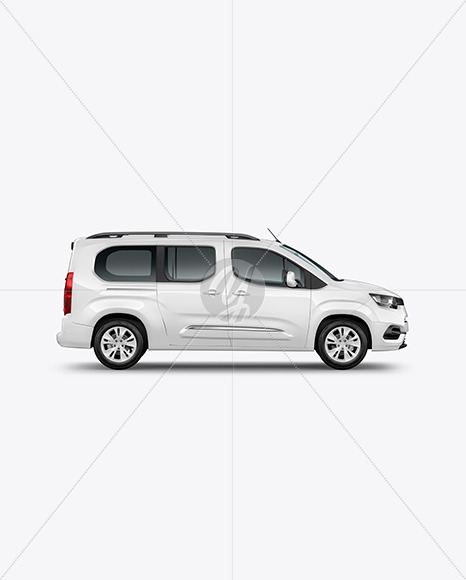 Van Mockup - Side View