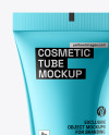 Glossy Metallic Cosmetic Tube Mockup