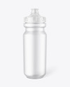 Frosted Sport Bottle Mockup