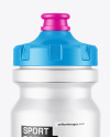 Frosted Sport Bottle Mockup