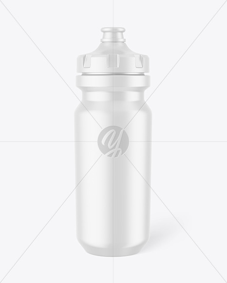 Matte Sport Bottle Mockup