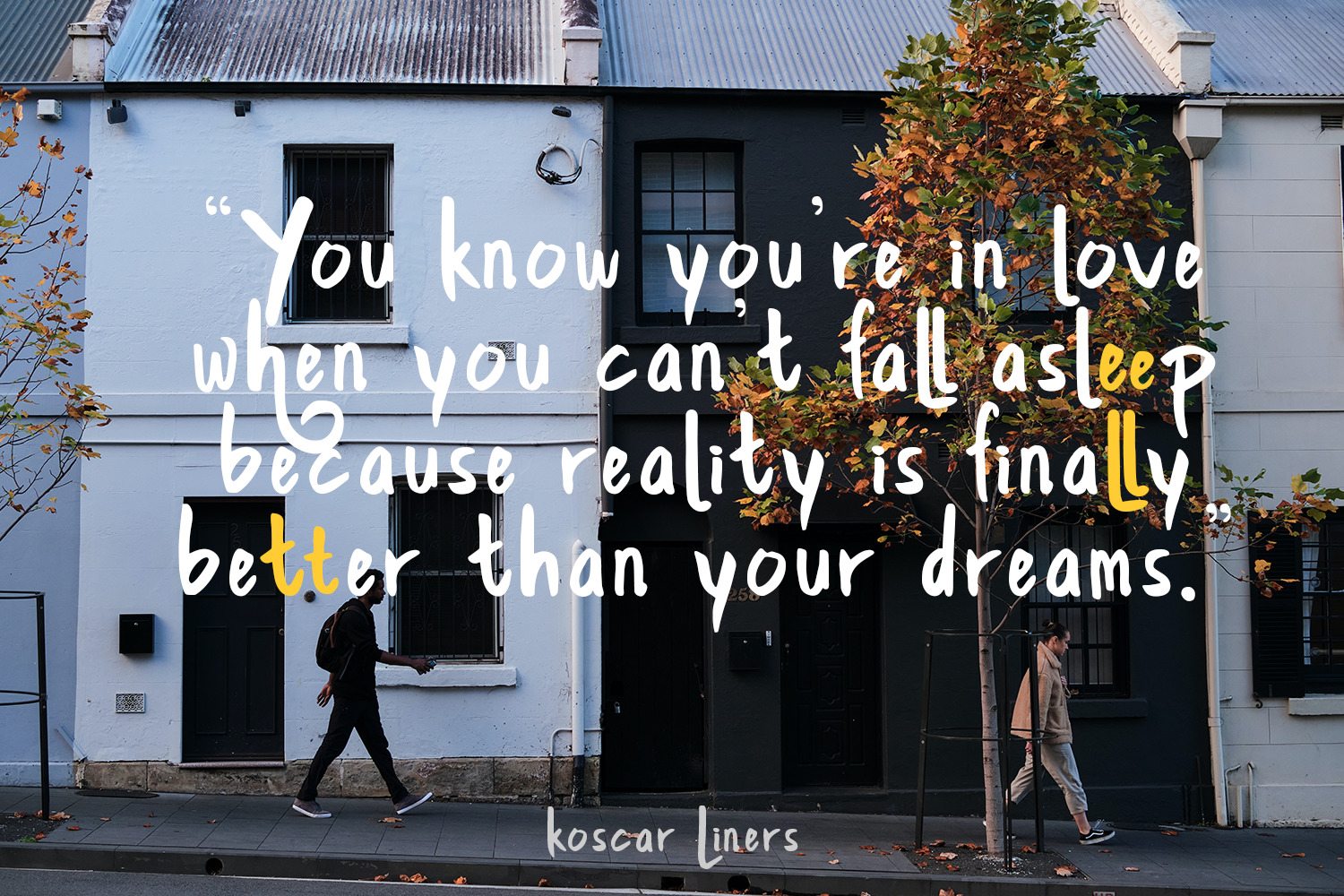 Koscar Liners - Handwritten Font Koscar Liners - Handwritten Font