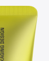 Matte Metallic Cosmetic Tube Mockup