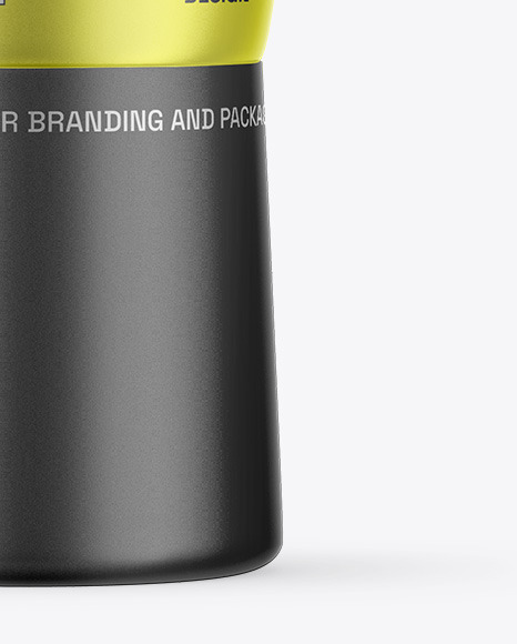 Matte Metallic Cosmetic Tube Mockup