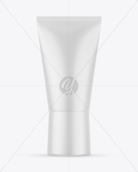 Matte Cosmetic Tube Mockup