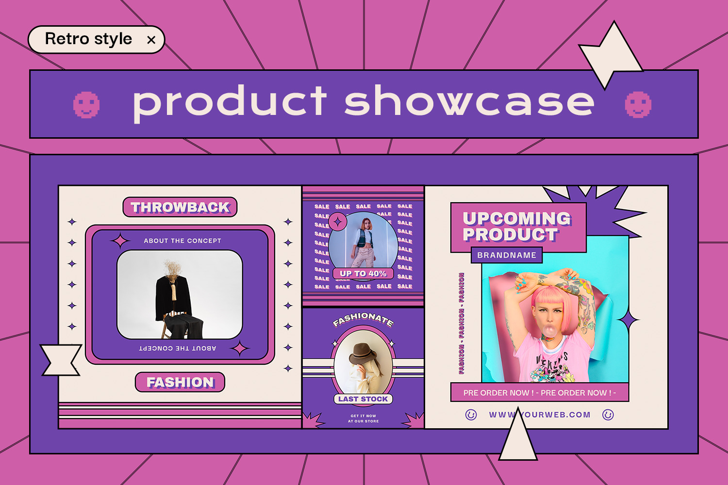 Enclose Y2k Modern Instagram Templates Enclose Y2k Modern Instagram Templates