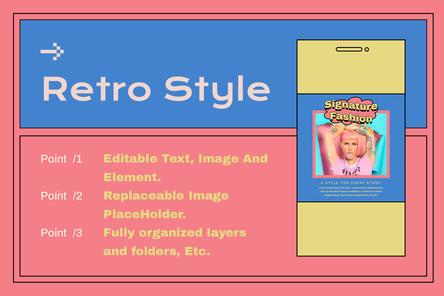 Dresia Y2k Modern Instagram Templates Dresia Y2k Modern Instagram Templates