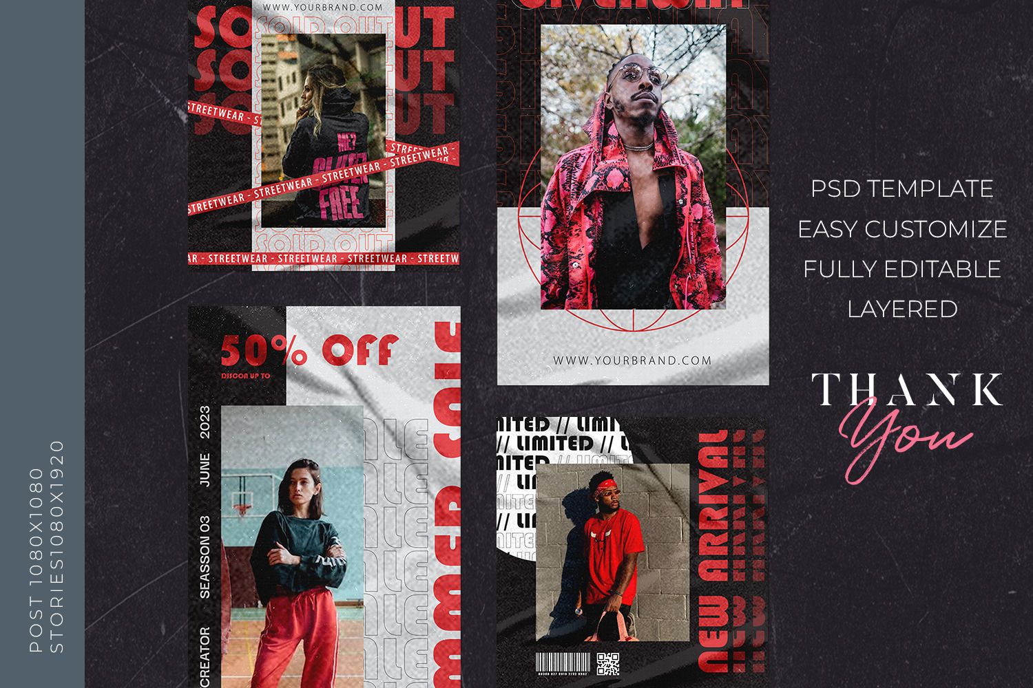 BLUSHIX HYPE Instagram templates. BLUSHIX HYPE Instagram templates.
