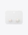 Pearl Earrings Mockup Pearl Earrings Mockup