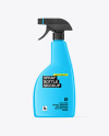 Glossy Spray Bottle Mockup