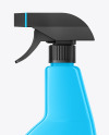 Glossy Spray Bottle Mockup