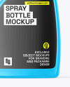 Glossy Spray Bottle Mockup