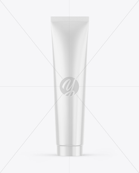 Glossy Cosmetic Tube Mockup