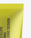 Matte Metallic Cosmetic Tube Mockup