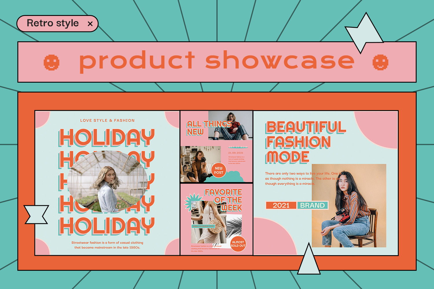 Crelia 90s Instagram Template Crelia 90s Instagram Template