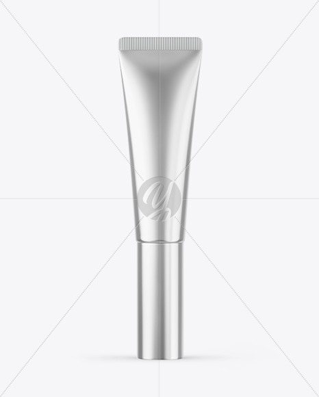 Metallic Cosmetic Tube Mockup