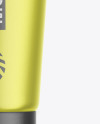 Matte Metallic Cosmetic Tube Mockup