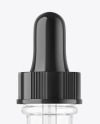 Clear Glass Dropper Bottle Mockup