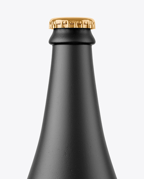 Ceramic Beer Bottle Mockup