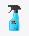 Glossy Spray Bottle Mockup