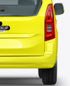 Van Mockup - Back View