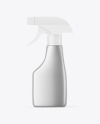 Matte Metallic Spray Bottle Mockup