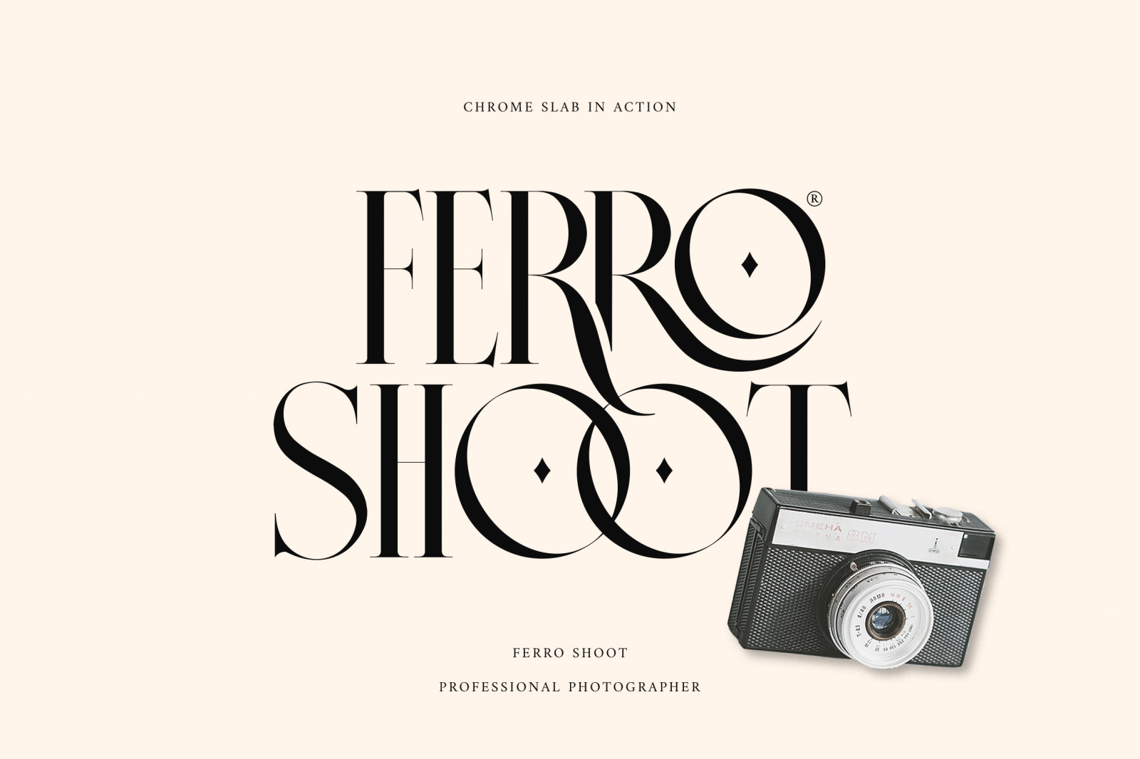 Chrome Slab | Semi-Condensed Serif