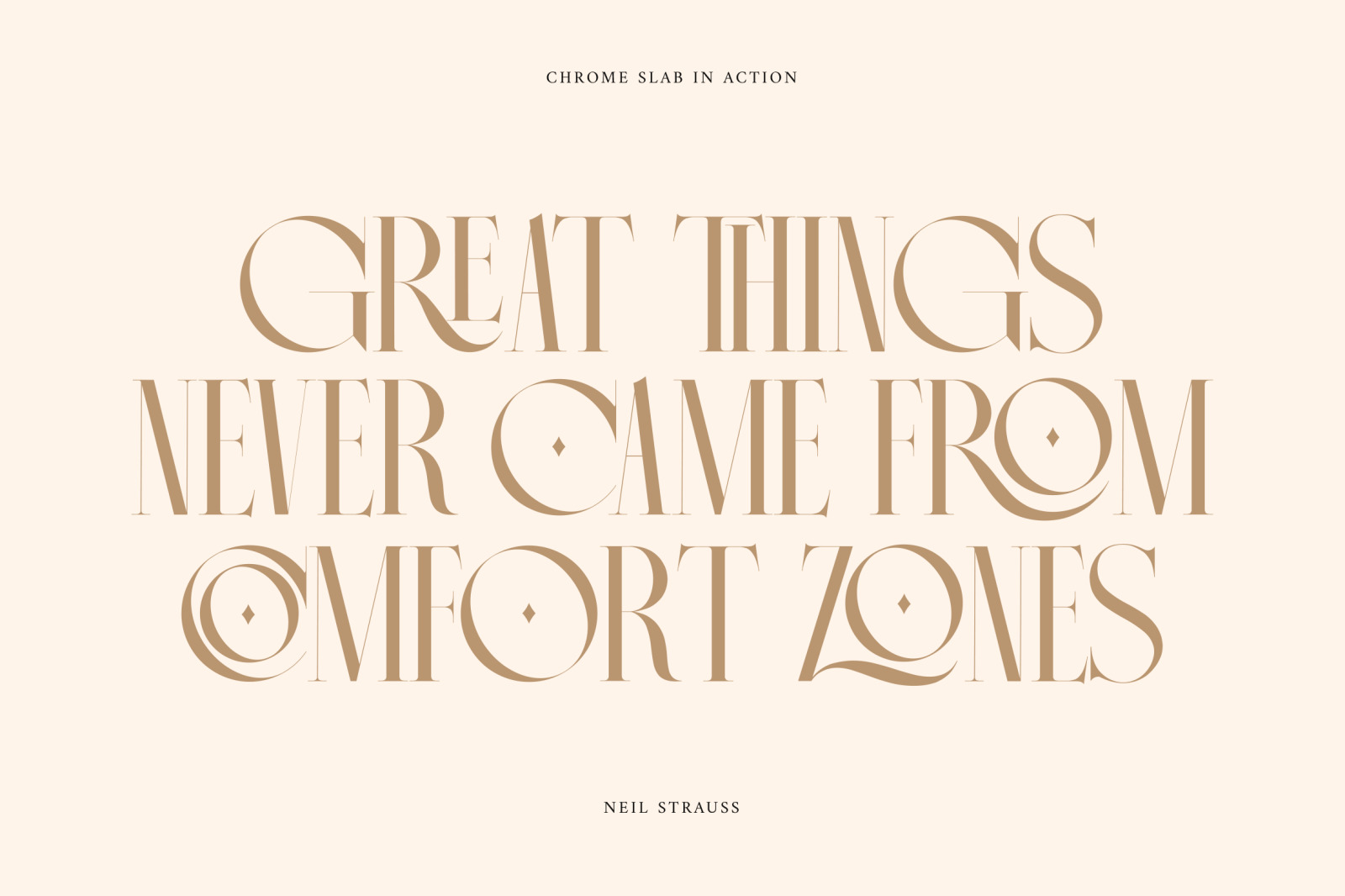 Chrome Slab | Semi-Condensed Serif