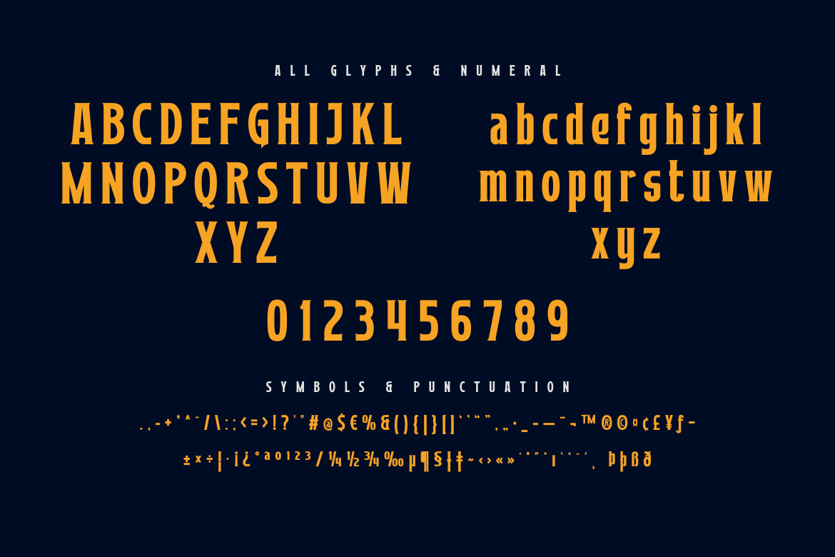 Mather Laord | Display Hero Font