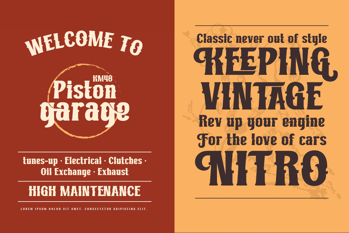 Ruihant | Retro Condensed Font