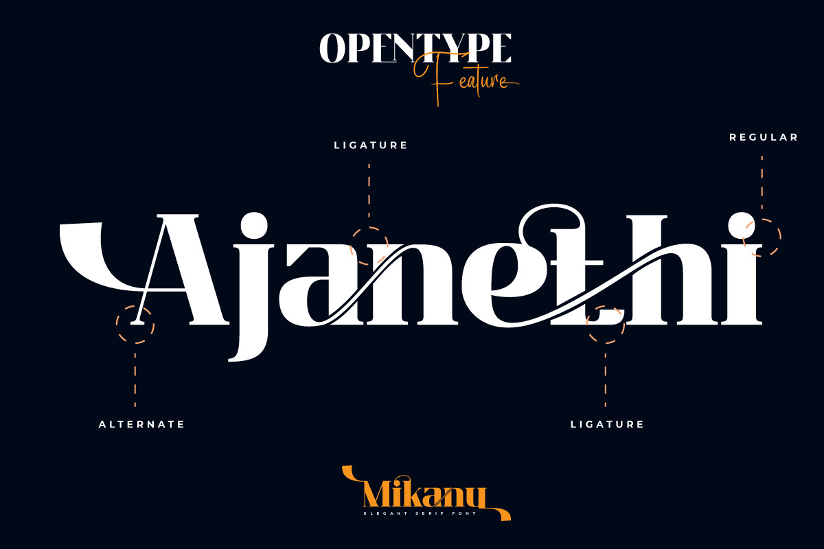 Mikanu | Serif Classic Modernism