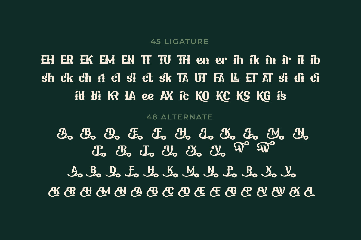 WAKCAHO | Serif Classic Modernism WAKCAHO | Serif Classic Modernism