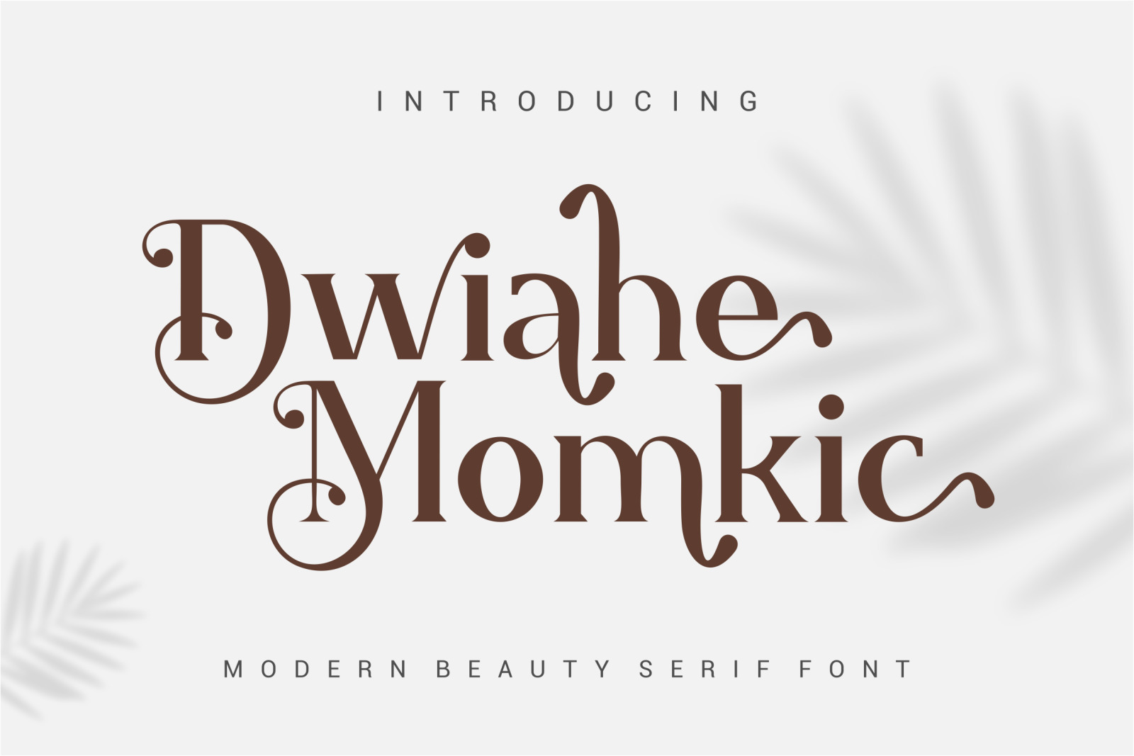 Dwiahe Momkic Font Dwiahe Momkic Font