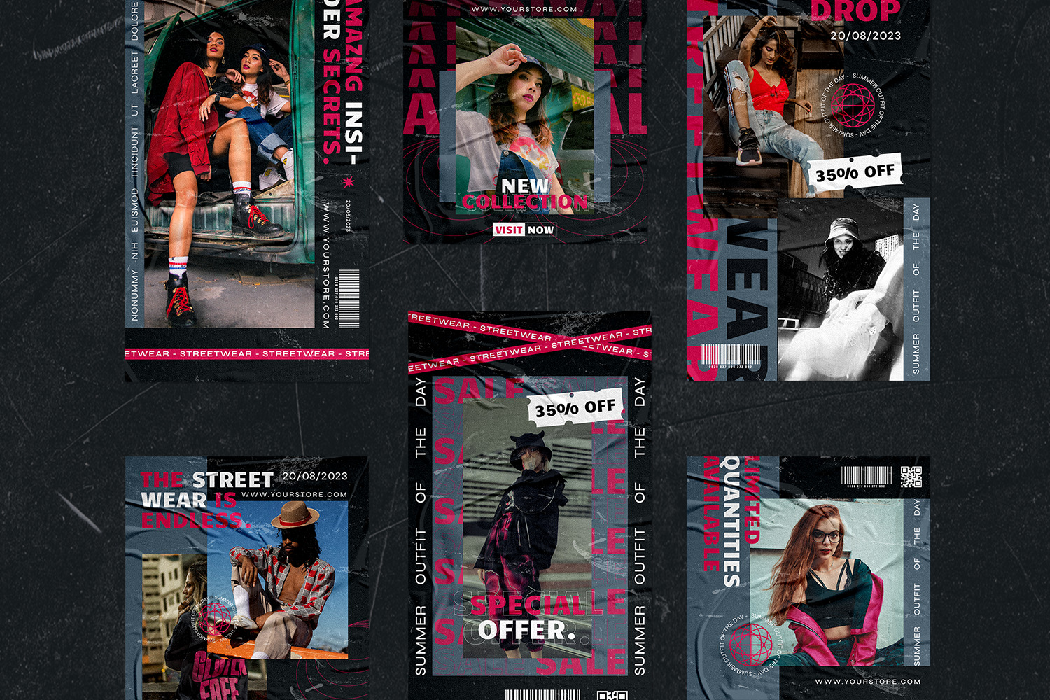 Drago Hype Instagram Template. Drago Hype Instagram Template.