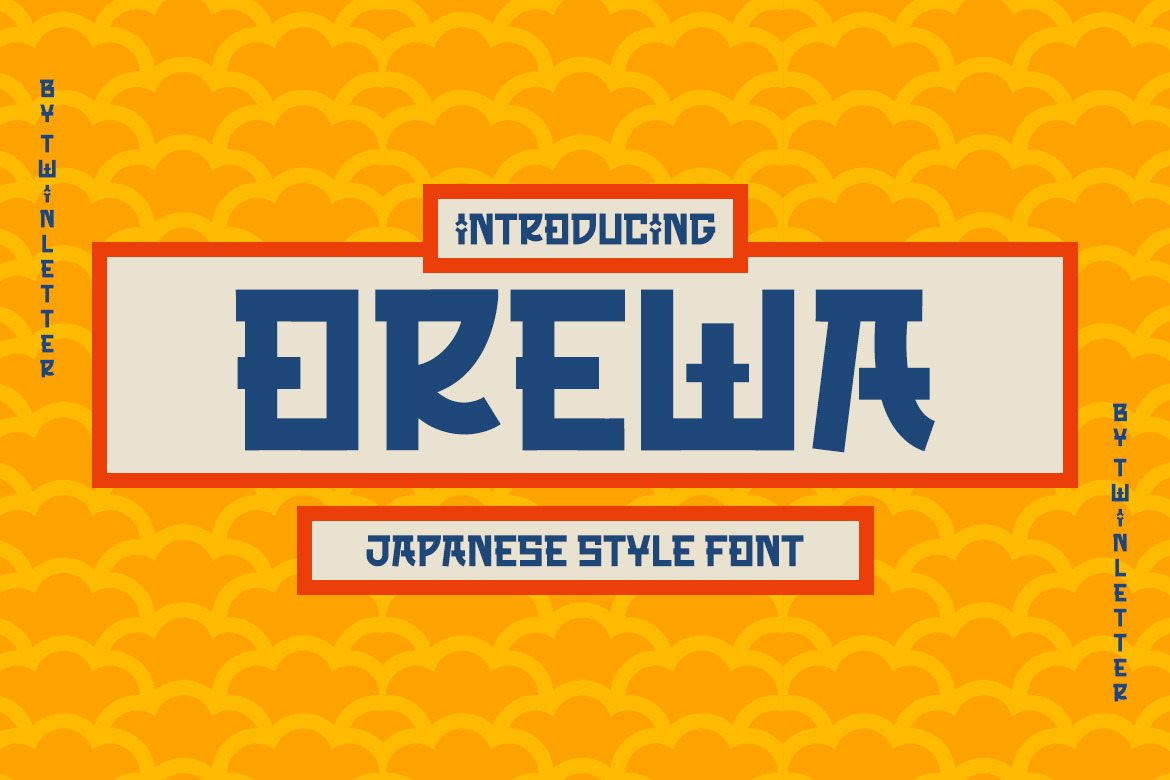 OREWA FONT OREWA FONT