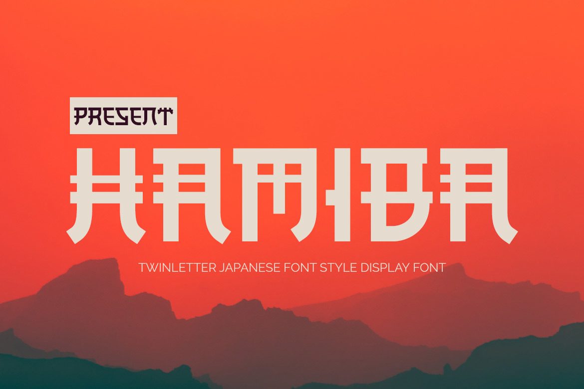 HAMIBA FONT HAMIBA FONT