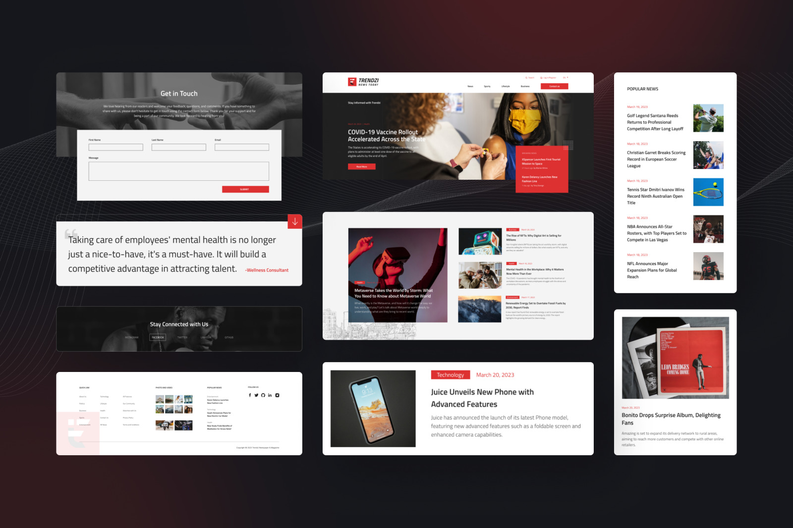 Trendzi – Clean Newspaper & Magazine Website Trendzi – Clean Newspaper & Magazine Website