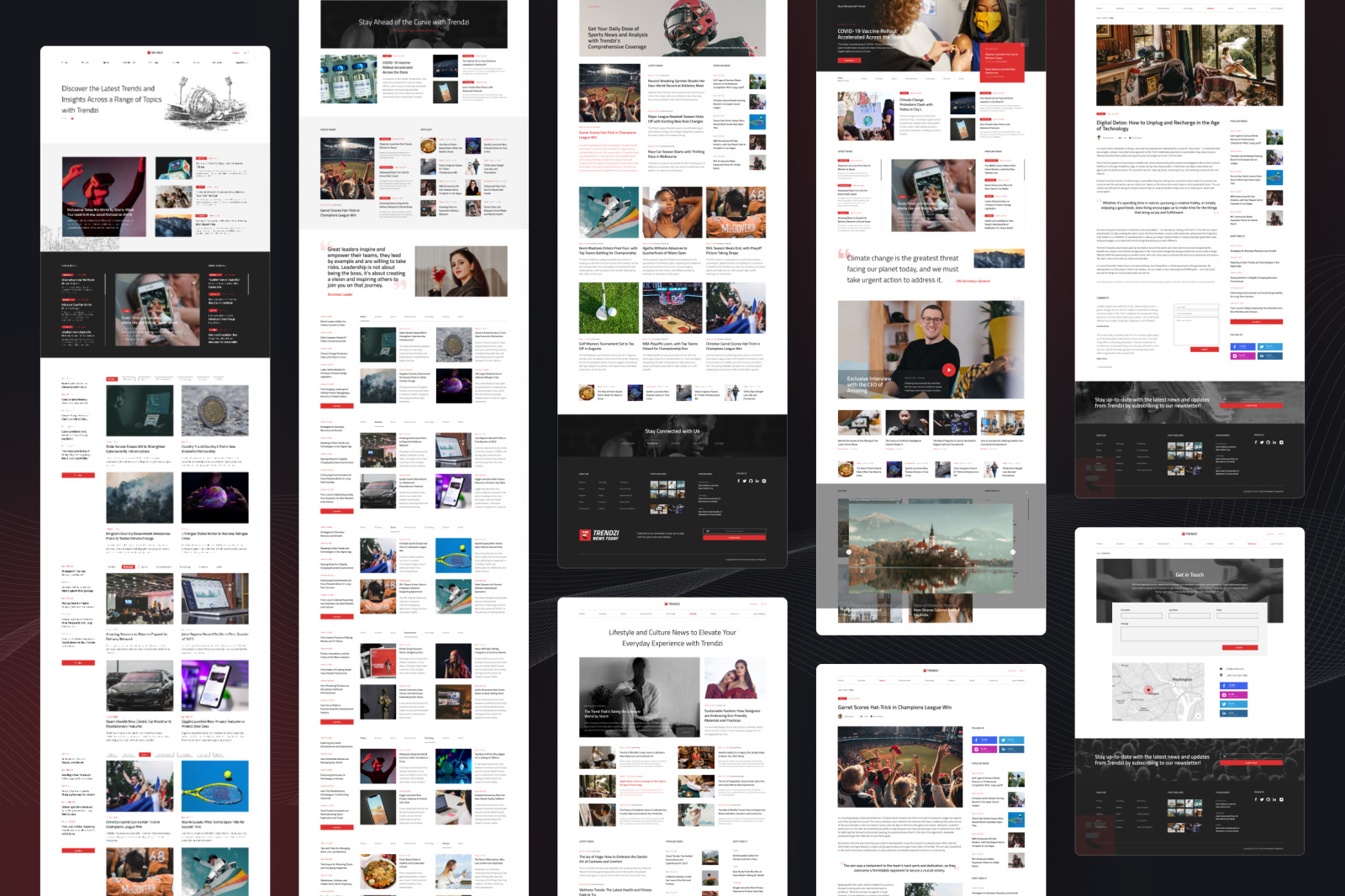 Trendzi – Clean Newspaper & Magazine Website Trendzi – Clean Newspaper & Magazine Website