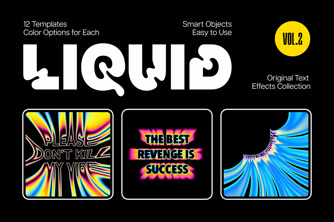 Liquid Text Effects Vol.2 Liquid Text Effects Vol.2