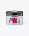 Matte Cosmetic Jar Mockup