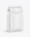 Glossy Food Bag Mockup