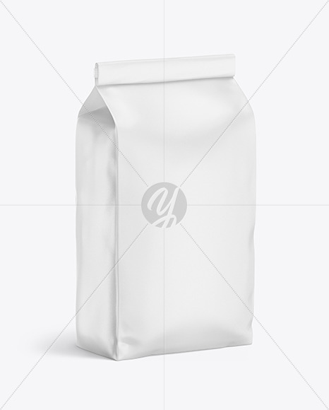 Matte Food Bag Mockup