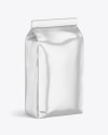 Metallic Food Bag Mockup