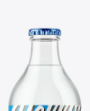 Clear Glass Water Bottle Mockup Clear Glass Water Bottle Mockup