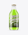 Clear Glass Soft Drink Mockup