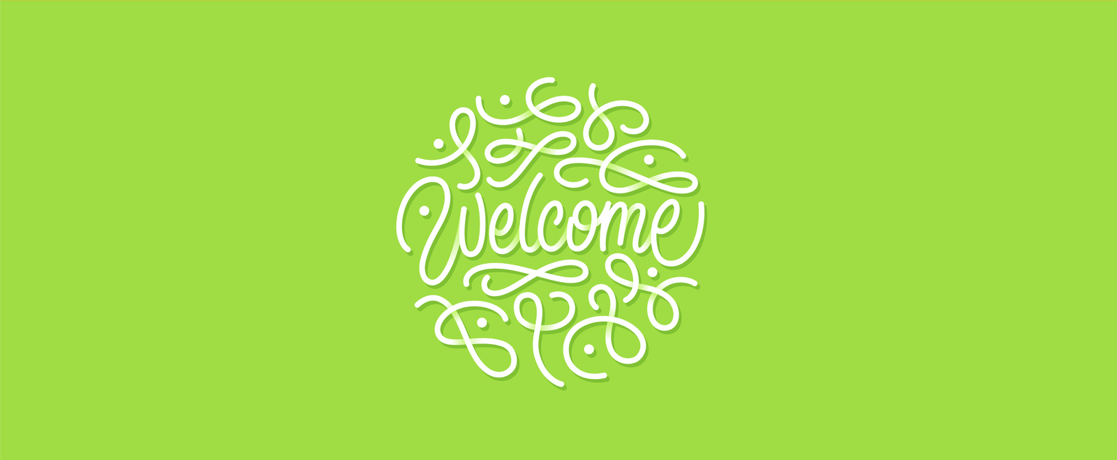 Welcome lettering bundle Welcome lettering bundle