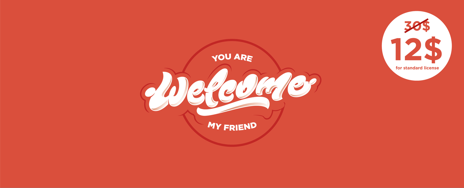 Welcome lettering bundle Welcome lettering bundle
