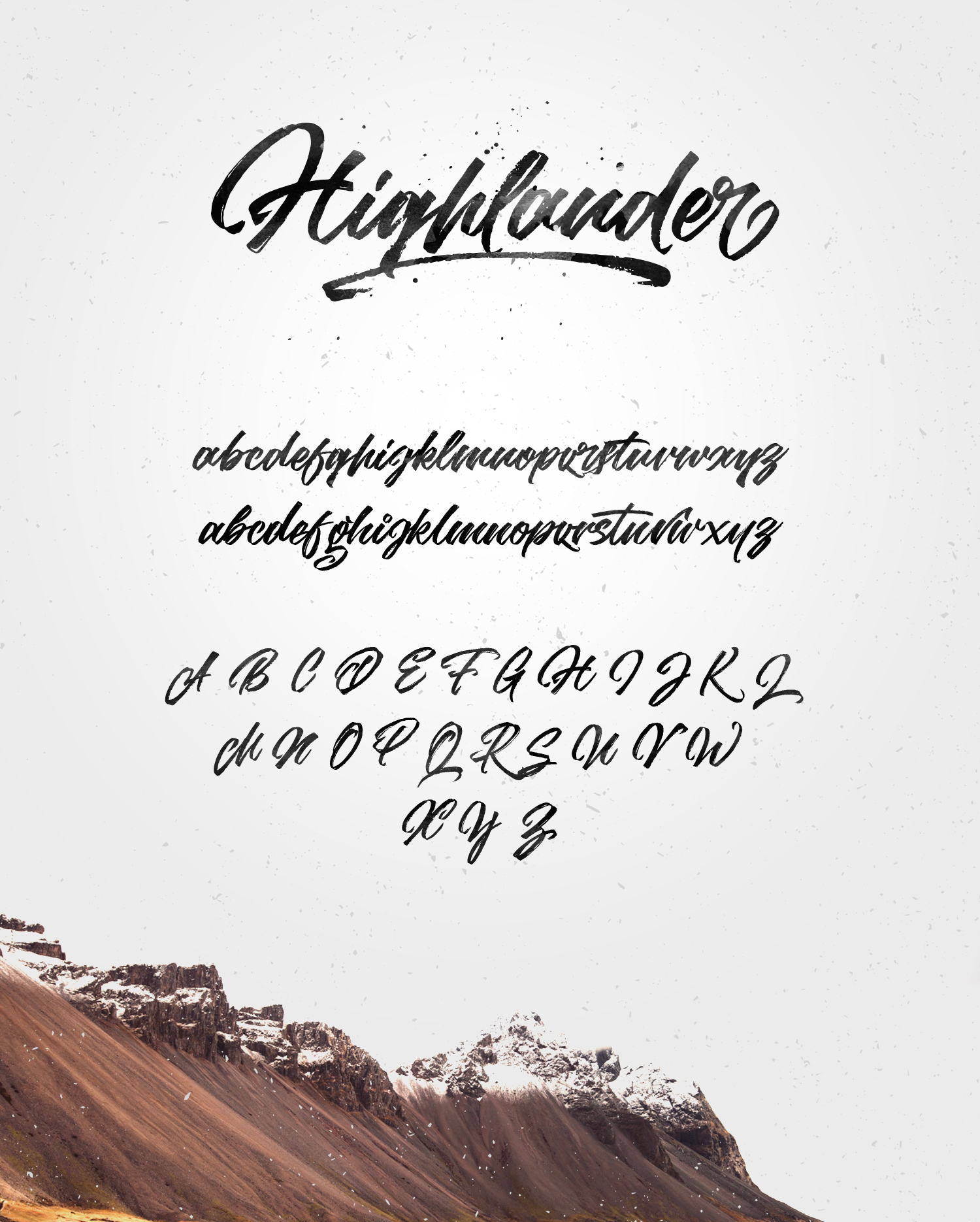 Highlander Font