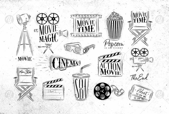 Cinema Vintage Set Cinema Vintage Set